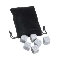 12 Kühlsteine Mit Samtbeutel ON THE ROCKS In Grau -Butlers Geschäft butlers 12 kuhlsteine mit samtbeutel on the rocks in grau 2