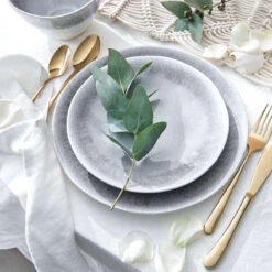 4x Frühstücksteller Ø23cm ATLANTIS In Grau 11 4x Frühstücksteller Ø23cm ATLANTIS In Grau -Butlers Geschäft butlers 4x fruhstucksteller o23cm atlantis in grau 9