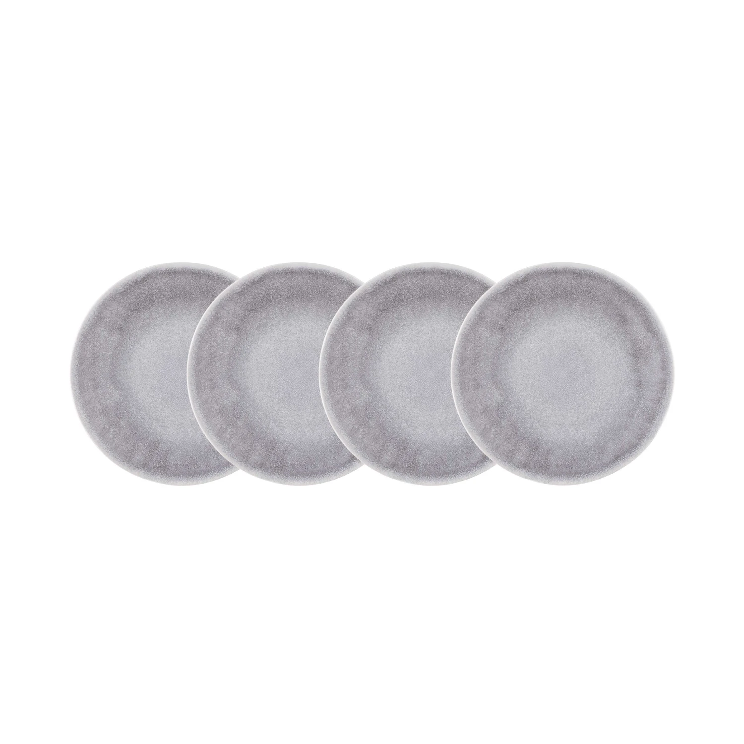 4x Frühstücksteller Ø23cm ATLANTIS in Grau 4x Frühstücksteller Ø23cm ATLANTIS In Grau -Butlers Geschäft butlers 4x fruhstucksteller o23cm atlantis in grau