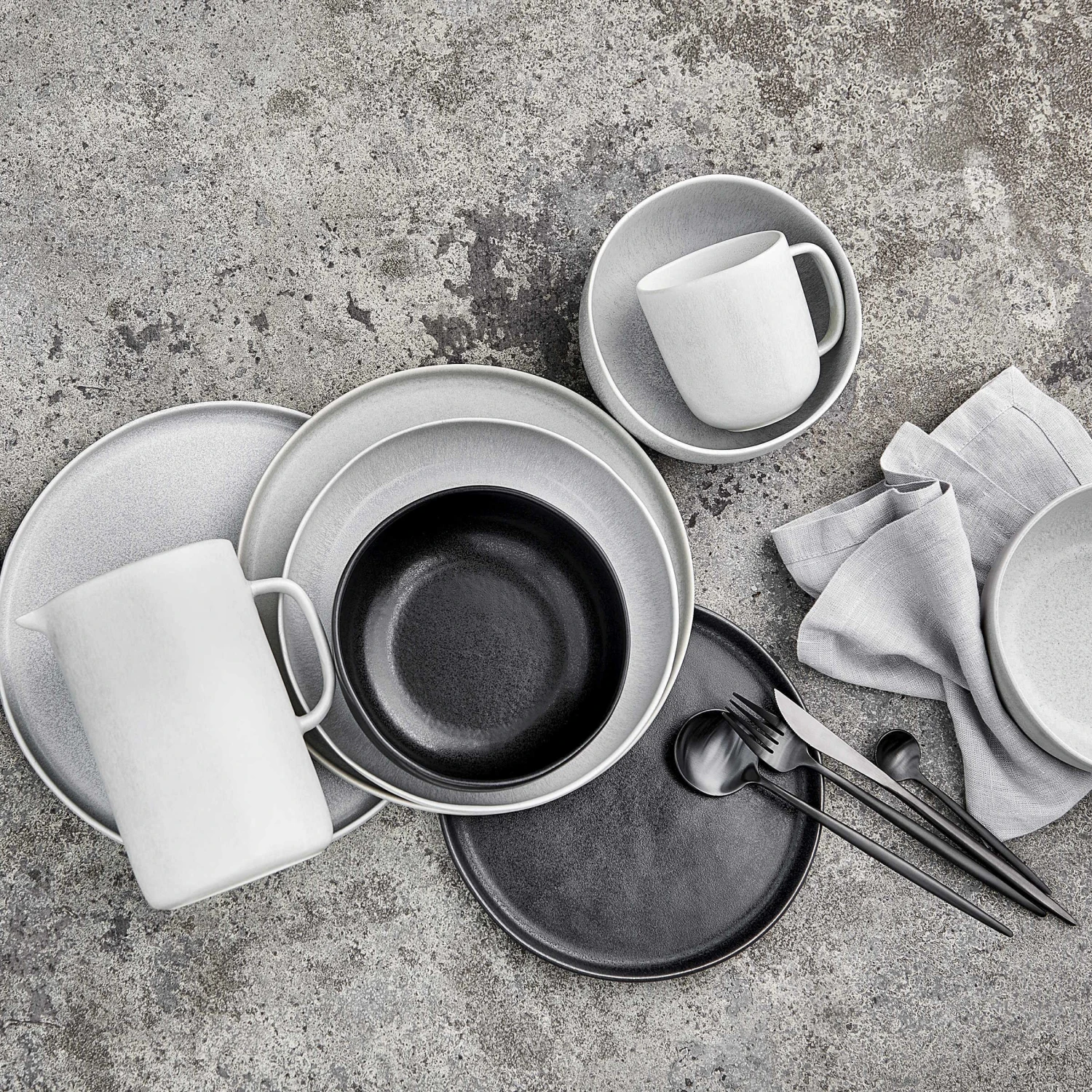 4x Pastateller Ø23cm CASA NOVA in Schwarz 4x Pastateller Ø23cm CASA NOVA In Schwarz -Butlers Geschäft butlers 4x pastateller o23cm casa nova in schwarz 1