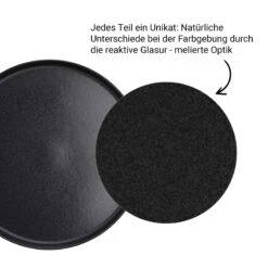4x Pastateller Ø23cm CASA NOVA In Schwarz 4 4x Pastateller Ø23cm CASA NOVA In Schwarz -Butlers Geschäft butlers 4x pastateller o23cm casa nova in schwarz 2