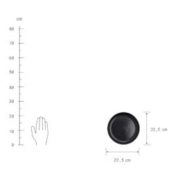 4x Pastateller Ø23cm CASA NOVA In Schwarz 6 4x Pastateller Ø23cm CASA NOVA In Schwarz -Butlers Geschäft butlers 4x pastateller o23cm casa nova in schwarz 4