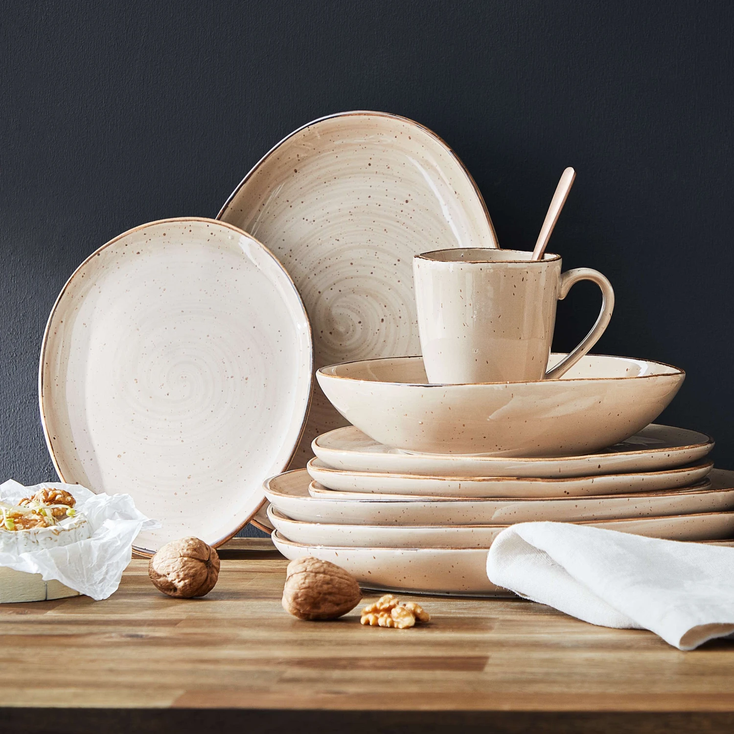 4x Schale 390ml FINCA in Beige 4x Schale 390ml FINCA In Beige -Butlers Geschäft butlers 4x schale 390ml finca in beige 1