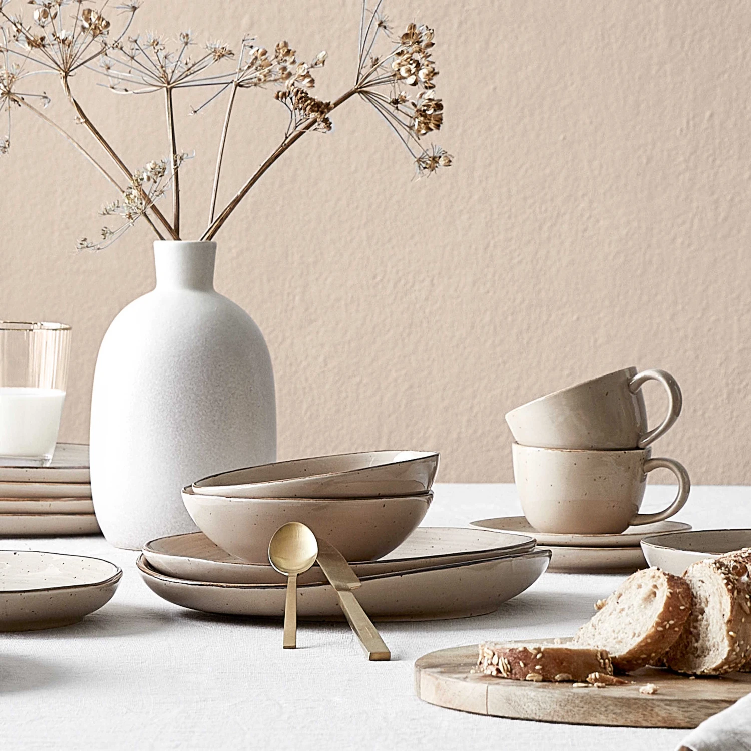 4x Schale 390ml FINCA in Beige 4x Schale 390ml FINCA In Beige -Butlers Geschäft butlers 4x schale 390ml finca in beige 6