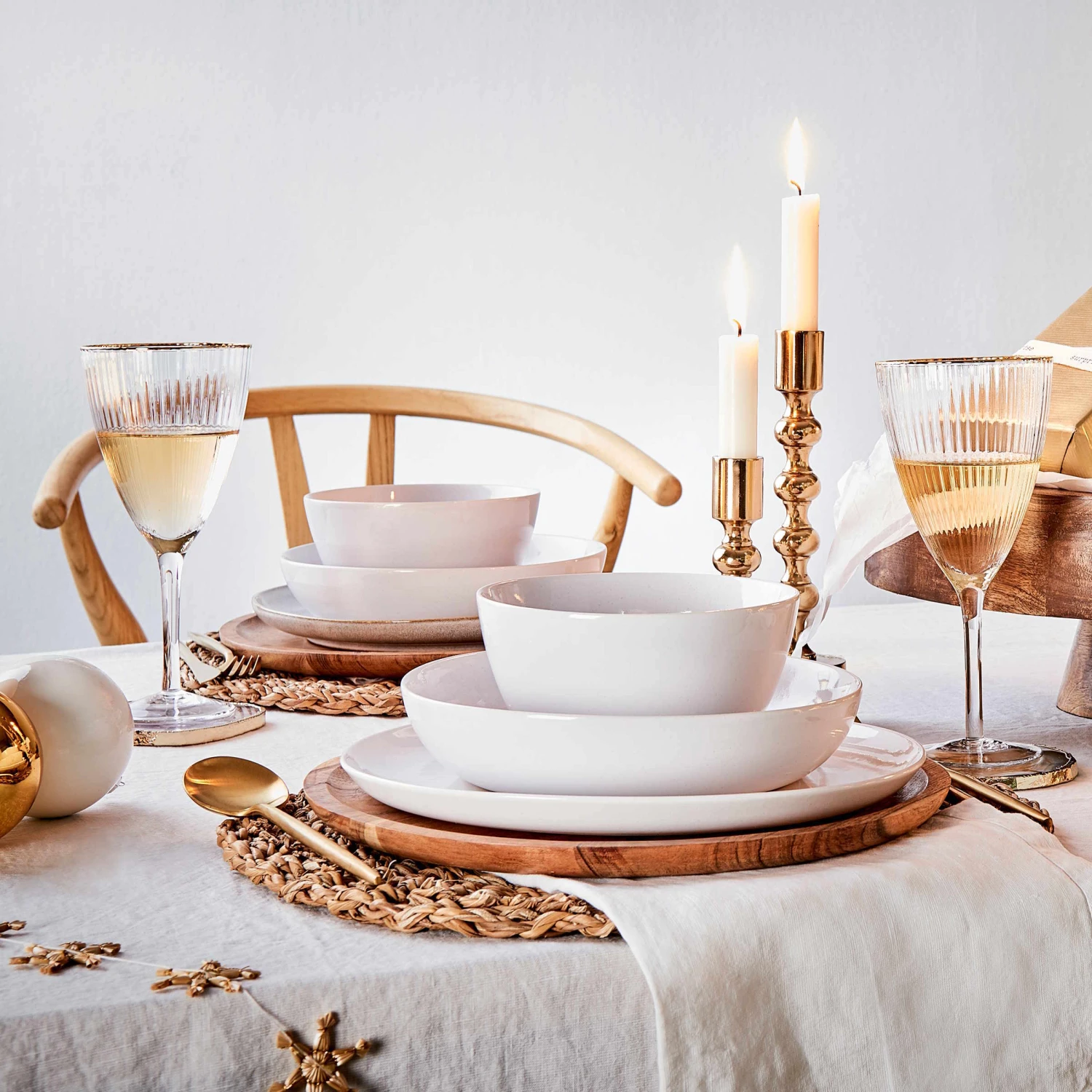 4x Schale 600ml NATIVE in Weiß 4x Schale 600ml NATIVE In Weiß -Butlers Geschäft butlers 4x schale 600ml native in weiss 1