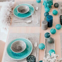 6x Tischset 33x45cm FELTO In Hellgrau -Butlers Geschäft butlers 6x tischset 33x45cm felto in hellgrau 3