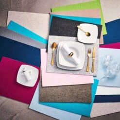 6x Tischset 33x45cm FELTO In Petrol 4 6x Tischset 33x45cm FELTO In Petrol -Butlers Geschäft butlers 6x tischset 33x45cm felto in petrol 2