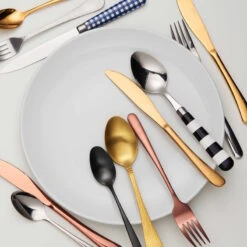 Besteck-Set 16-tlg. KINGS In Roségold -Butlers Geschäft butlers besteck set 16 tlg kings in rosegold 9