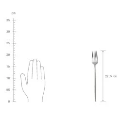 Besteck-Set 4-tlg. Matt STILETTO In Silber -Butlers Geschäft butlers besteck set 4 tlg matt stiletto in silber 2