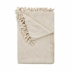 Decke L 200 X B 140cm DUNES In Beige