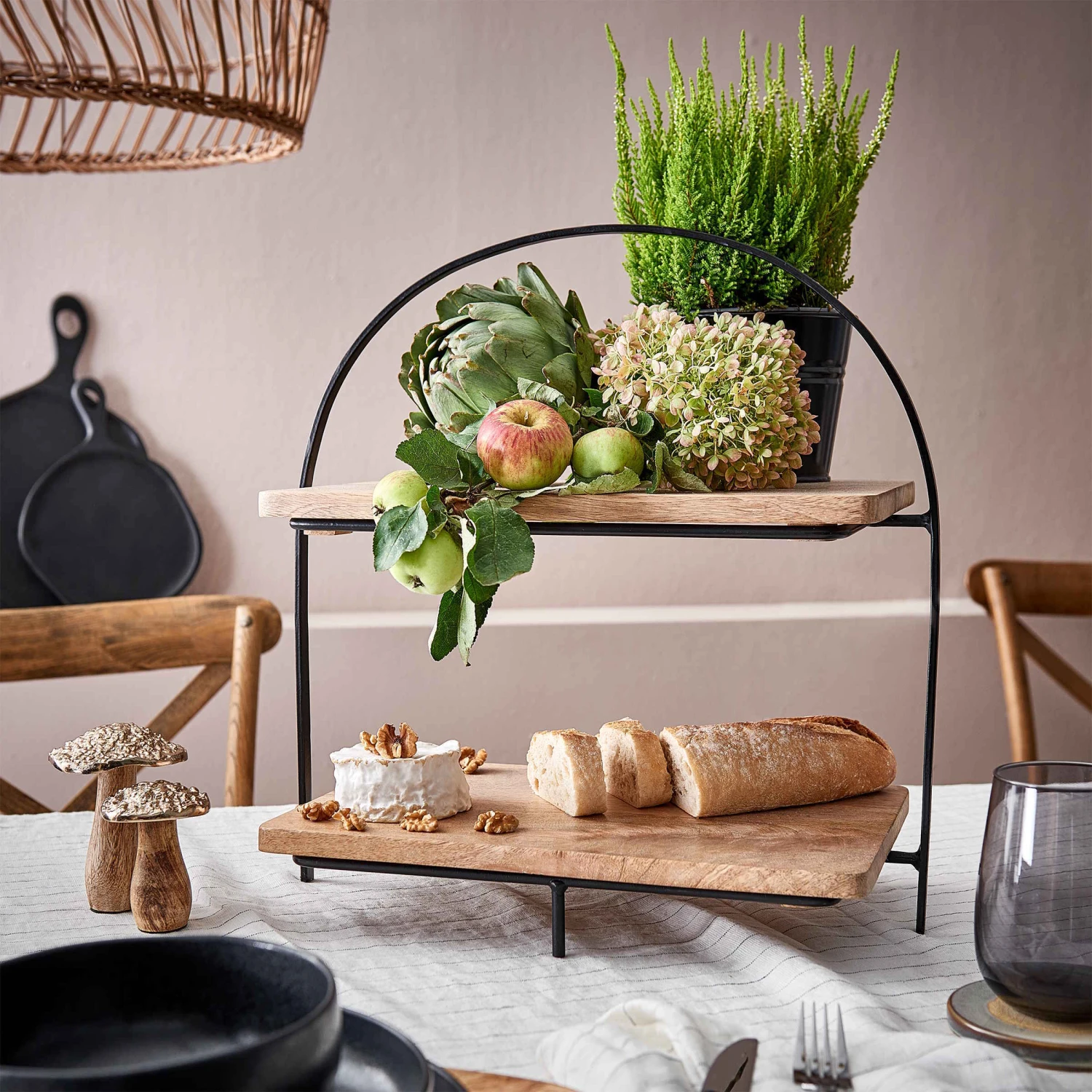 Deko-Pilz Höhe 19cm HARVEST SPLENDOR in Gold Deko-Pilz Höhe 19cm HARVEST SPLENDOR In Gold -Butlers Geschäft butlers deko pilz hohe 19cm harvest splendor in gold 1