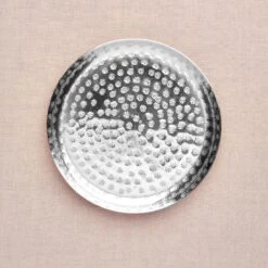 Deko-Teller Gehämmert Ø34cm ORIENTAL LOUNGE In Silber 6 Deko-Teller Gehämmert Ø34cm ORIENTAL LOUNGE In Silber -Butlers Geschäft butlers deko teller gehammert o34cm oriental lounge in silber 4