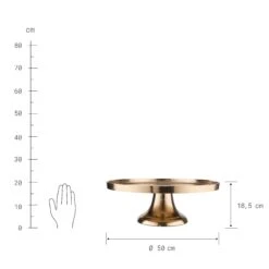 Deko-Teller Mit Fuß Ø50cm BANQUET In Gold 5 Deko-Teller Mit Fuß Ø50cm BANQUET In Gold -Butlers Geschäft butlers deko teller mit fuss o50cm banquet in gold 3