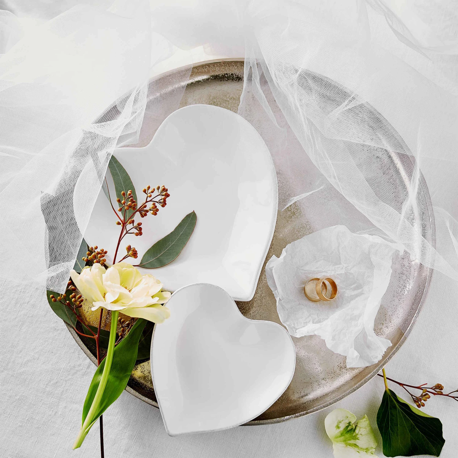 Deko-Teller Ø27cm BANQUET in Silber Deko-Teller Ø27cm BANQUET In Silber -Butlers Geschäft butlers deko teller o27cm banquet in silber 3