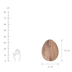 Deko-Teller Organisch L 35 X B 27cm MANGO DAYS In Braun -Butlers Geschäft butlers deko teller organisch l 35 x b 27cm mango days in braun 2