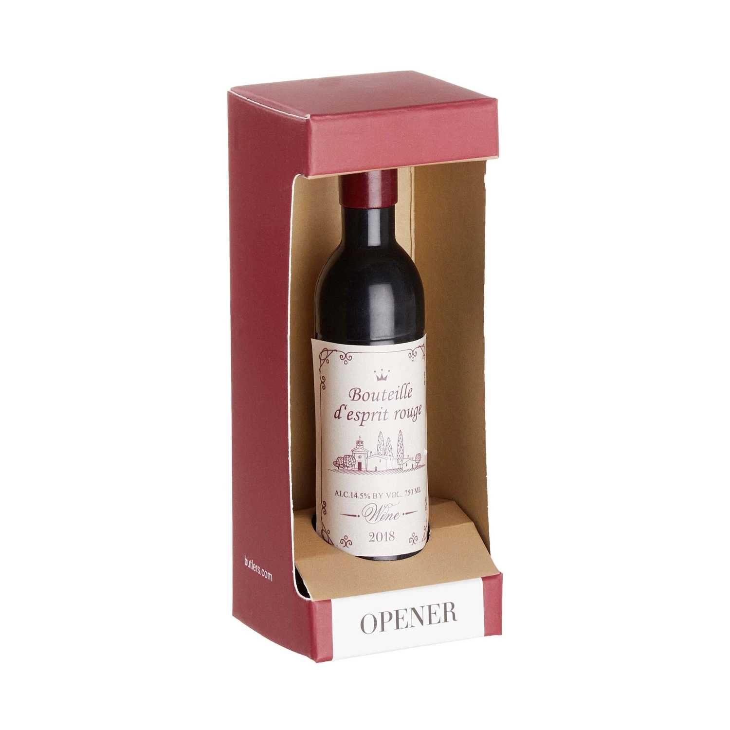 Flaschenöffner Weinflasche OPENER in Schwarz Flaschenöffner Weinflasche OPENER In Schwarz -Butlers Geschäft butlers flaschenoffner weinflasche opener in schwarz 2