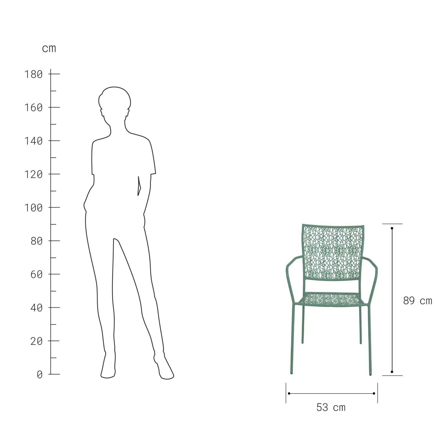 Gartenstuhl stapelbar NANCY in Salbei Gartenstuhl Stapelbar NANCY In Salbei -Butlers Geschäft butlers gartenstuhl stapelbar nancy in salbei 2