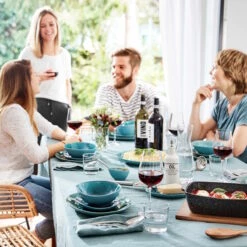 Geschirr-Set Zum Dinner 12-tlg. DE LA ROYA In Blau 12 Geschirr-Set Zum Dinner 12-tlg. DE LA ROYA In Blau -Butlers Geschäft butlers geschirr set zum dinner 12 tlg de la roya in blau 10