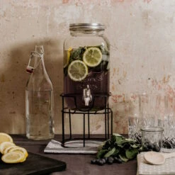 Getränkespender 3,5 L REFRESH In Transparent -Butlers Geschäft butlers getrankespender 3 5 l refresh in transparent 6