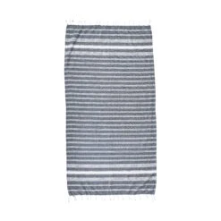 Hamamtuch L 170 X B 90cm SURFSIDE In Blau 4 Hamamtuch L 170 X B 90cm SURFSIDE In Blau -Butlers Geschäft butlers hamamtuch l 170 x b 90cm surfside in blau 2