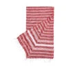 Hamamtuch L 170 X B 90cm SURFSIDE In Rot -Butlers Geschäft butlers hamamtuch l 170 x b 90cm surfside in rot