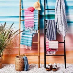 Hamamtuch L 170 X B 90cm SURFSIDE In Rot 7 Hamamtuch L 170 X B 90cm SURFSIDE In Rot -Butlers Geschäft butlers hamamtuch l 170 x b 90cm surfside in rot 5