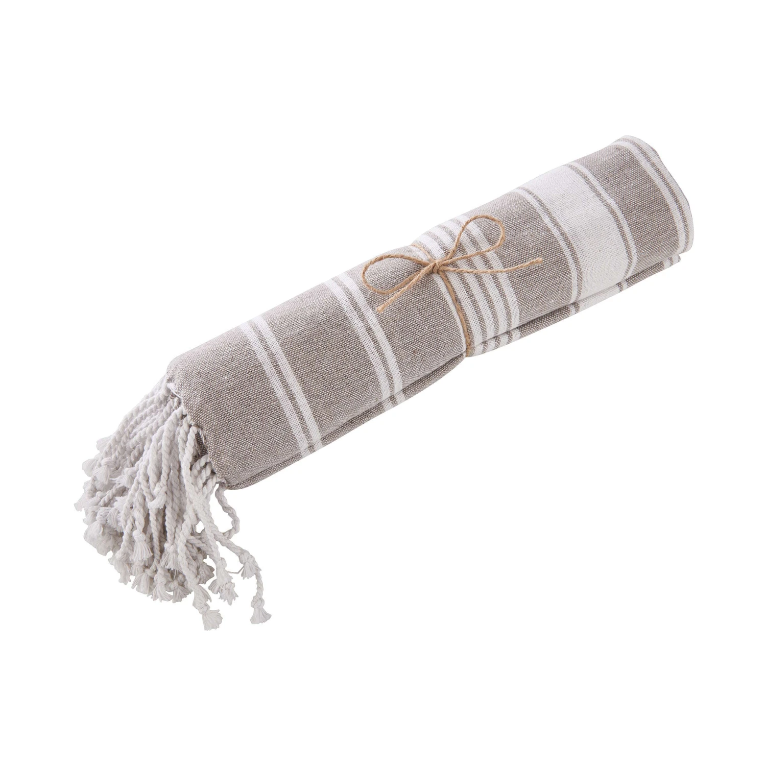 Hamamtuch L 170 x B 90cm SURFSIDE in Taupe Hamamtuch L 170 X B 90cm SURFSIDE In Taupe -Butlers Geschäft butlers hamamtuch l 170 x b 90cm surfside in taupe 2