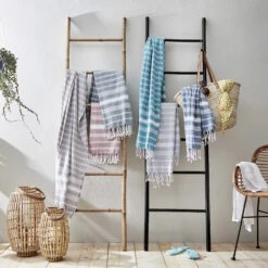 Butlers Geschäft 27 Butlers Geschäft -Butlers Geschäft butlers hamamtuch l 170 x b 90cm surfside in turkis 1