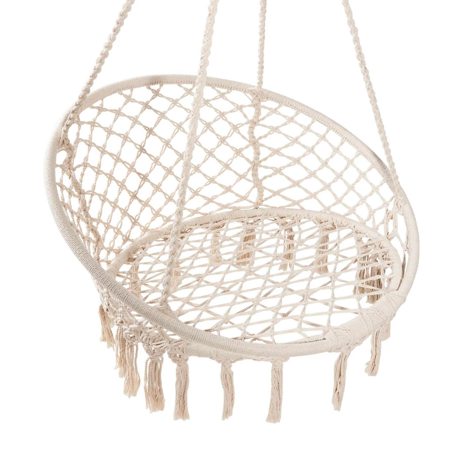 Hängesessel mit Fransen Ø100cm PARADISE NOW in Creme Hängesessel Mit Fransen Ø100cm PARADISE NOW In Creme -Butlers Geschäft butlers hangesessel mit fransen o100cm paradise now in creme 5