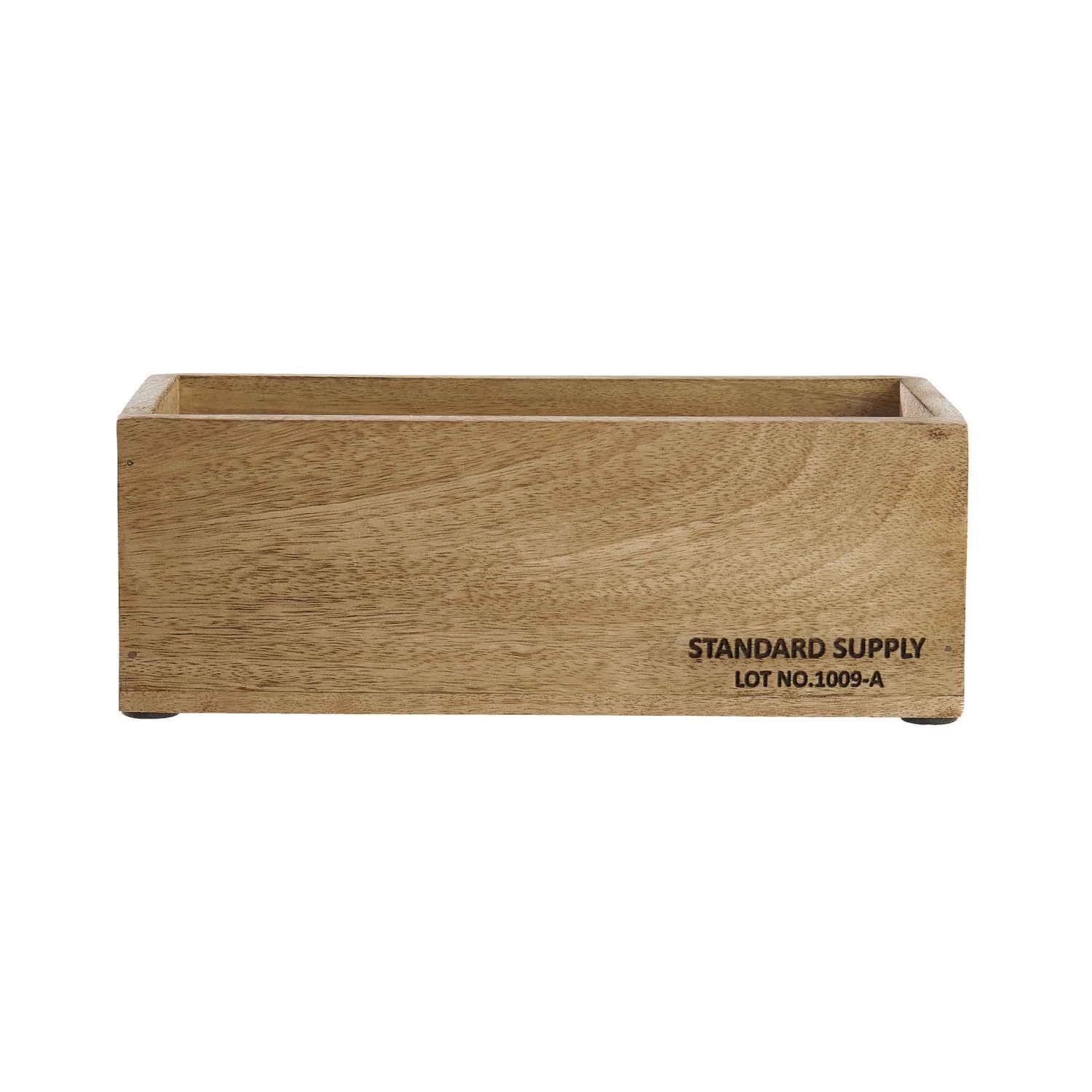 Holzkasten hochkant L 28 x B 11cm STANDARD SUPPLY in Natur Holzkasten Hochkant L 28 X B 11cm STANDARD SUPPLY In Natur -Butlers Geschäft butlers holzkasten hochkant l 28 x b 11cm standard supply in natur 1