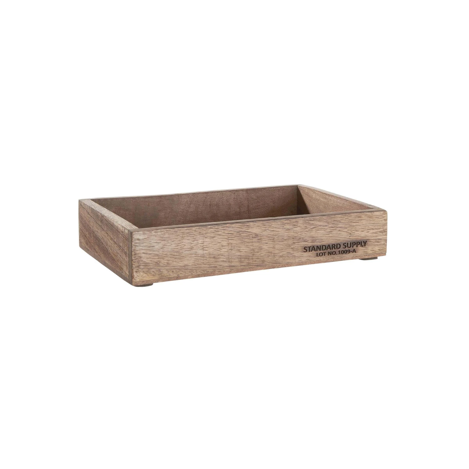 Holzkasten rechteckig L 25 x B 18cm STANDARD SUPPLY in Braun Holzkasten Rechteckig L 25 X B 18cm STANDARD SUPPLY In Braun -Butlers Geschäft butlers holzkasten rechteckig l 25 x b 18cm standard supply in braun 3