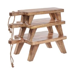 Holzpodest L 36 X B 17cm ON STAGE In Braun 8 Holzpodest L 36 X B 17cm ON STAGE In Braun -Butlers Geschäft butlers holzpodest l 36 x b 17cm on stage in braun 6