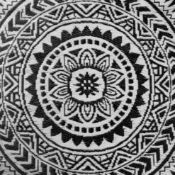 In- & Outdoor-Teppich Circles L 180 X B 118cm COLOUR CLASH In Schwarz-Weiß 5 In- & Outdoor-Teppich Circles L 180 X B 118cm COLOUR CLASH In Schwarz-Weiß -Butlers Geschäft butlers in and outdoor teppich circles l 180 x b 118cm colour clash in schwarz weiss 3