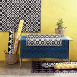 In- & Outdoorteppich Mosaik L 180 X B 120cm COLOUR CLASH In Schwarz 7 In- & Outdoorteppich Mosaik L 180 X B 120cm COLOUR CLASH In Schwarz -Butlers Geschäft butlers in and outdoorteppich mosaik l 180 x b 120cm colour clash in schwarz 5