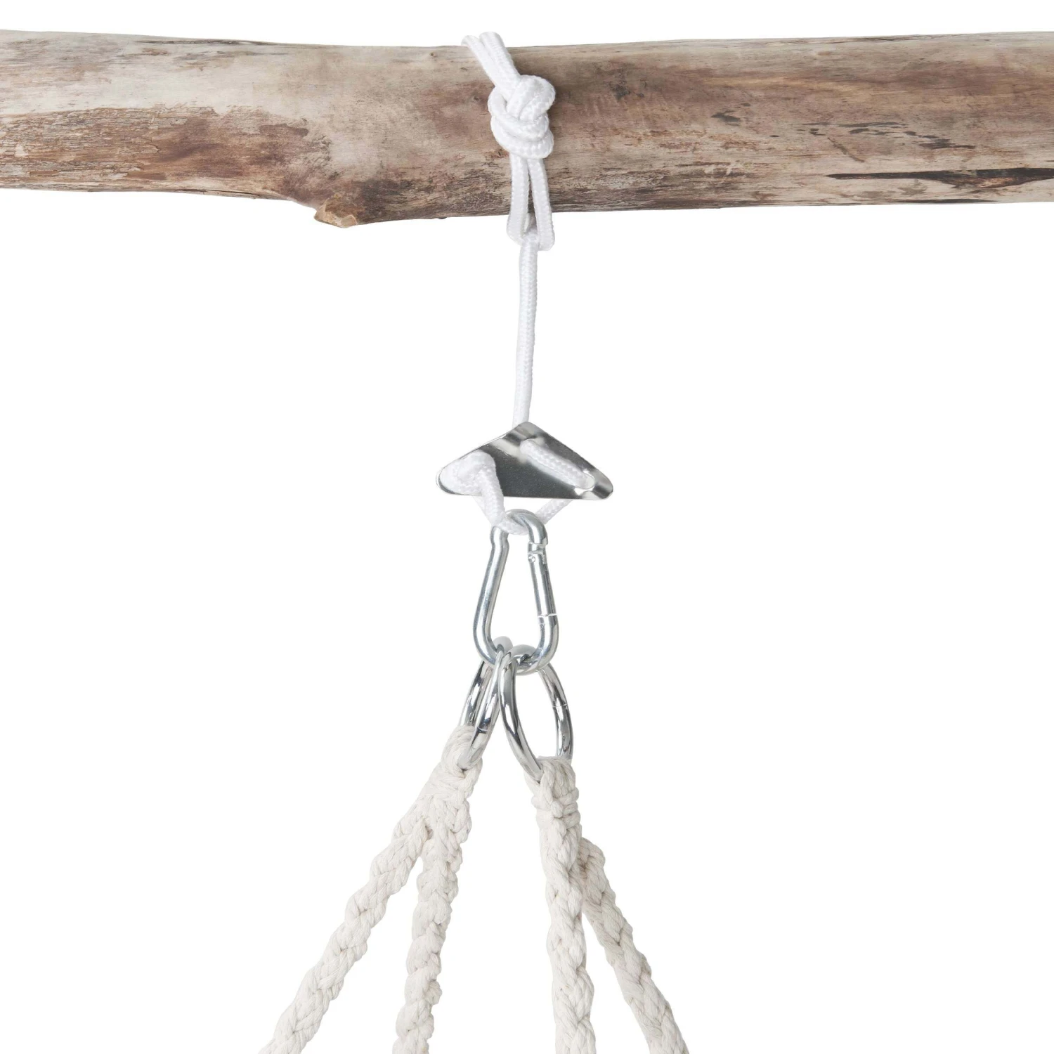 Karabiner-Aufhängesystem BABOON in Weiß Karabiner-Aufhängesystem BABOON In Weiß -Butlers Geschäft butlers karabiner aufhangesystem baboon in weiss 1