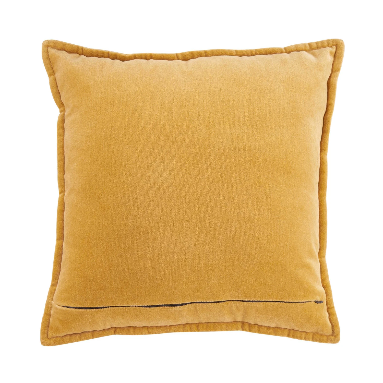 Kissen L 45 x B 45cm COTTON VELVET in Gelb Kissen L 45 X B 45cm COTTON VELVET In Gelb -Butlers Geschäft butlers kissen l 45 x b 45cm cotton velvet in gelb 1