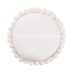 Kissen Ø45cm DAISY In Weiß 4 Kissen Ø45cm DAISY In Weiß -Butlers Geschäft butlers kissen o45cm daisy in weiss 2