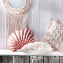 Kissen ZickZack L 45 X B 45cm MACRAMÉ In Creme 7 Kissen ZickZack L 45 X B 45cm MACRAMÉ In Creme -Butlers Geschäft butlers kissen zickzack l 45 x b 45cm macrame in creme 5