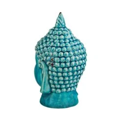 Kopf Höhe 23cm BUDDHA In Türkis -Butlers Geschäft butlers kopf hohe 23cm buddha in turkis 4