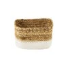Korb Rechteckig L 17 X B 12cm RUSH ROPE In Natur-Weiß 2 Korb Rechteckig L 17 X B 12cm RUSH ROPE In Natur-Weiß -Butlers Geschäft butlers korb rechteckig l 17 x b 12cm rush rope in natur weiss