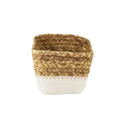 Korb Rechteckig L 17 X B 12cm RUSH ROPE In Natur-Weiß -Butlers Geschäft butlers korb rechteckig l 17 x b 12cm rush rope in natur weiss 3