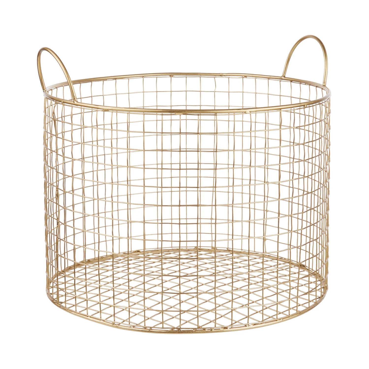 Korb rund Ø30cm HOOP in Gold Korb Rund Ø30cm HOOP In Gold -Butlers Geschäft butlers korb rund o30cm hoop in gold