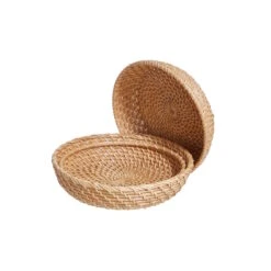Korbschale Rattan Ø20cm RONDA In Natur -Butlers Geschäft butlers korbschale rattan o20cm ronda in natur 2