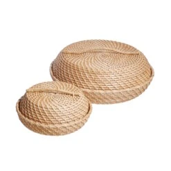 Korbschale Rattan Ø20cm RONDA In Natur -Butlers Geschäft butlers korbschale rattan o20cm ronda in natur 4