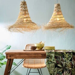 Lampenschirm Höhe 40cm BOMAS In Natur -Butlers Geschäft butlers lampenschirm hohe 40cm bomas in natur 8