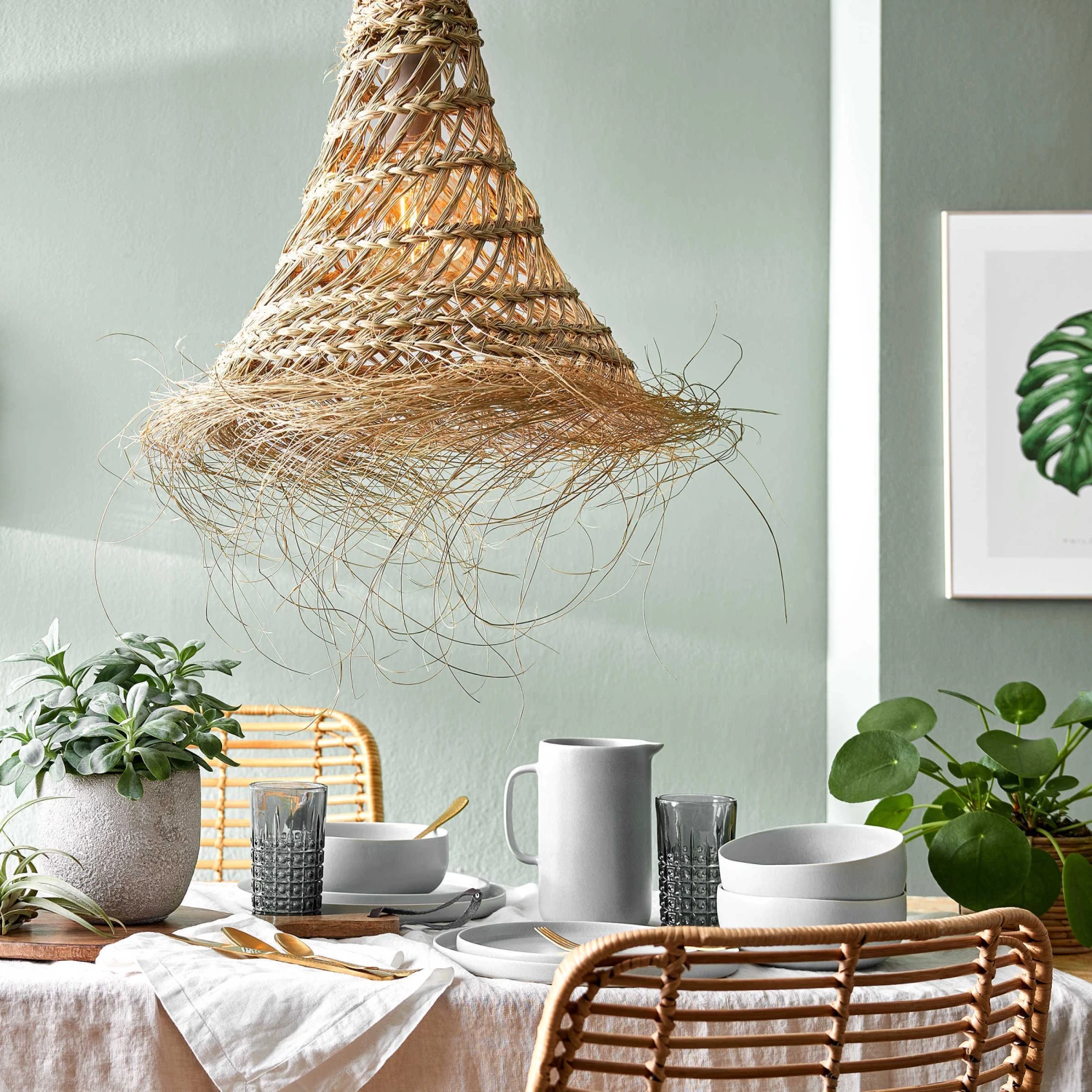 Lampenschirm Höhe 50cm BOMAS in Natur Lampenschirm Höhe 50cm BOMAS In Natur -Butlers Geschäft butlers lampenschirm hohe 50cm bomas in natur 7