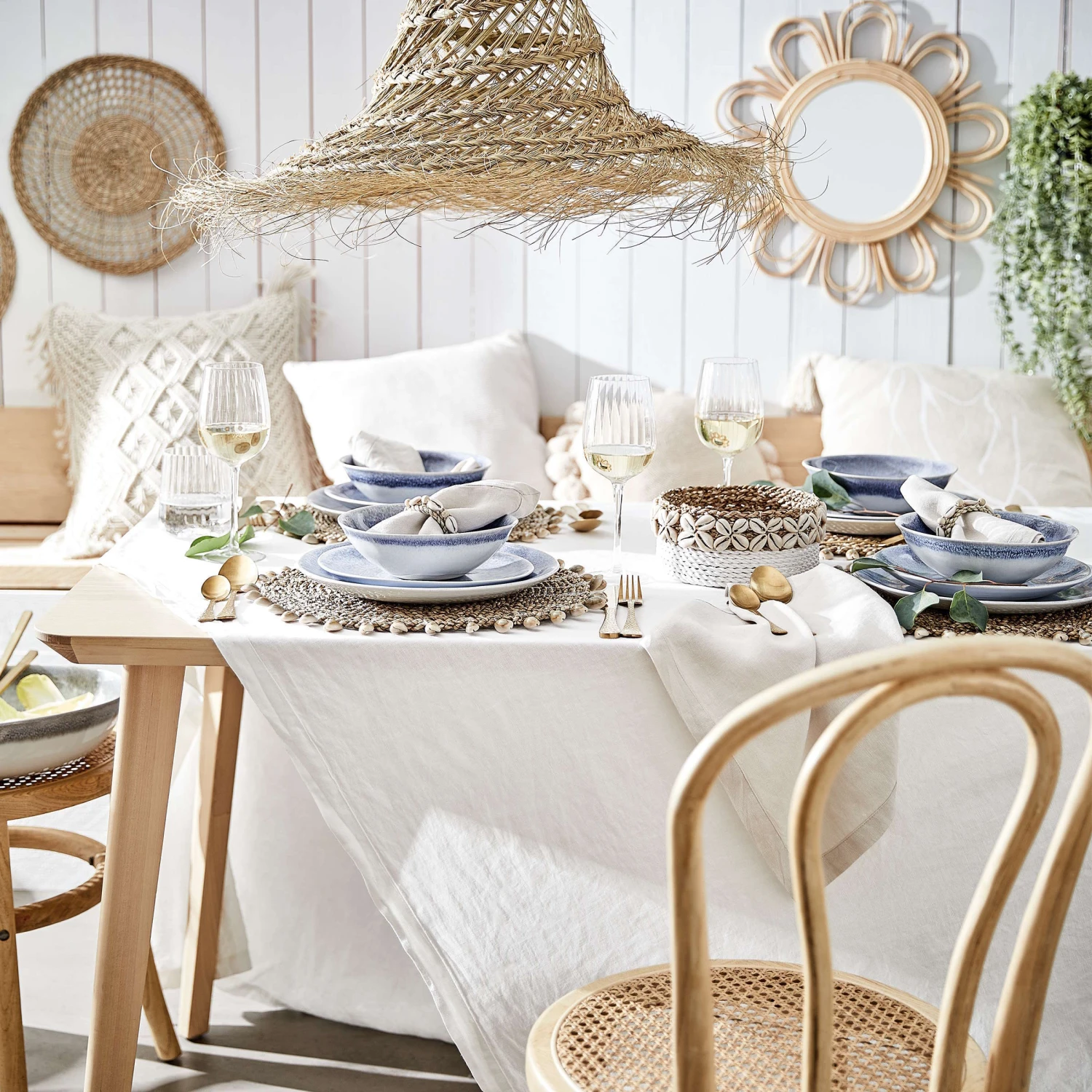 Lampenschirm Höhe 50cm BOMAS in Natur Lampenschirm Höhe 50cm BOMAS In Natur -Butlers Geschäft butlers lampenschirm hohe 50cm bomas in natur 9