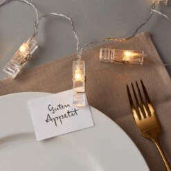 LED-Klammern 10 Lichter Mit USB-Batteriefach CLIP ART In Transparent 8 LED-Klammern 10 Lichter Mit USB-Batteriefach CLIP ART In Transparent -Butlers Geschäft butlers led klammern 10 lichter mit usb batteriefach clip art in transparent 6