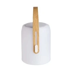 LED Leuchte Mit Bluetooth® Und Farbwechsel SOUND LOUNGE In Weiß-Hellbraun -Butlers Geschäft butlers led leuchte mit bluetooth r und farbwechsel sound lounge in weiss hellbraun 10