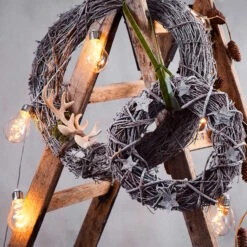 LED-Lichterkette 10 Lichter Mit USB-Batteriefach BULB LIGHTS In Transparent -Butlers Geschäft butlers led lichterkette 10 lichter mit usb batteriefach bulb lights in transparent 9